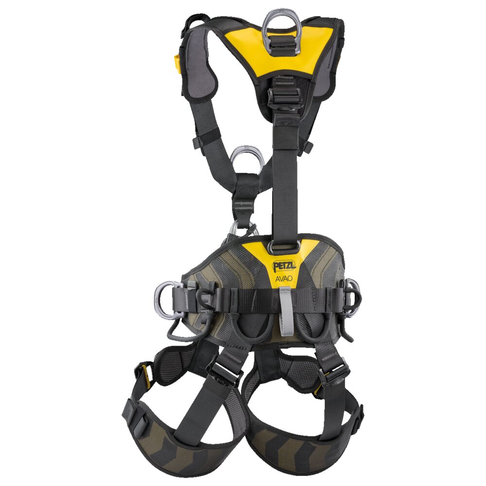 The fall arress harness Avao Bod Fast from Petzl.