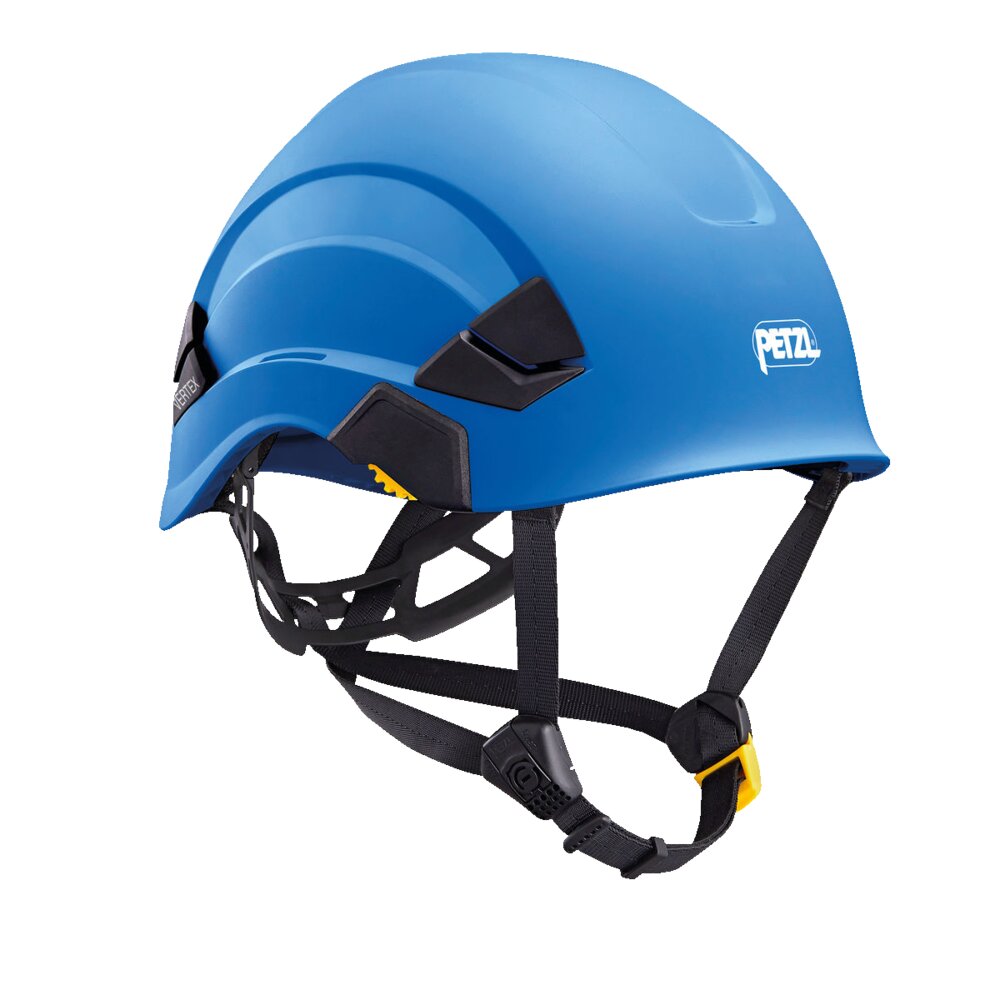 Six-point fastening for the belts guarantees that the helmet fits well on the head.