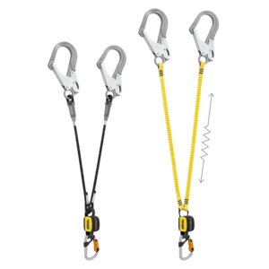 Petzl vallijn ABSORBICA-Y80 en Y150 Flex met MGO haken