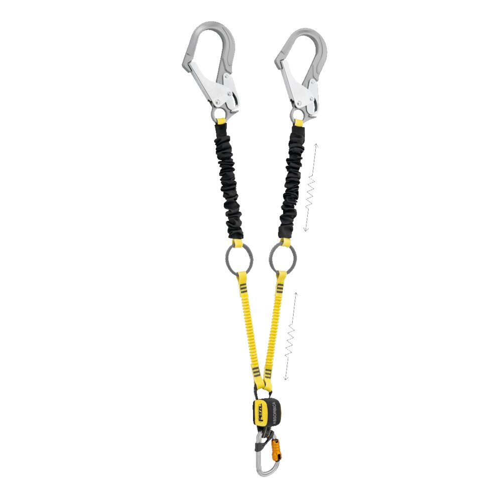 Lanyard ABSORBICA®-Y TIE-BACK MGO, Petzl