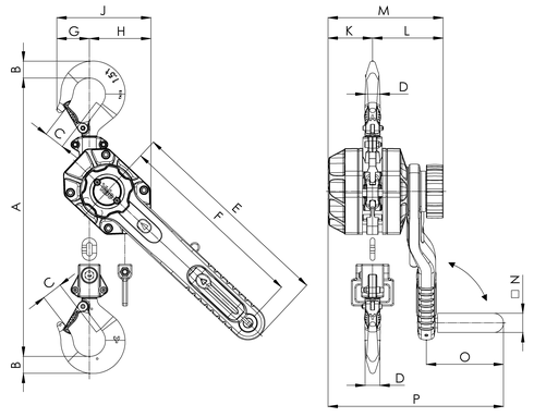 YaleErgo 1.5t drawing